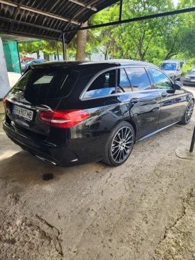 Mercedes-Benz C 180 BLUETEC AMG LINE  ПАНОРАМА КАМЕРА МЪРТВА  ЗОНА, снимка 6