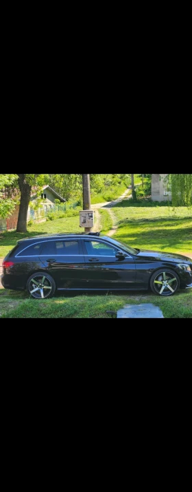 Mercedes-Benz C 180 BLUETEC AMG LINE  ПАНОРАМА КАМЕРА МЪРТВА  ЗОНА, снимка 16