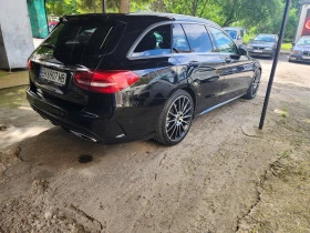 Mercedes-Benz C 180 BLUETEC AMG LINE  ПАНОРАМА КАМЕРА МЪРТВА  ЗОНА, снимка 7