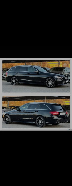 Mercedes-Benz C 180 BLUETEC AMG LINE  ПАНОРАМА КАМЕРА МЪРТВА  ЗОНА, снимка 4