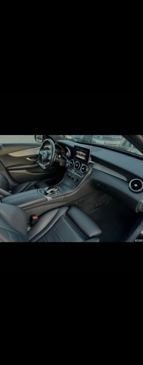 Mercedes-Benz C 180 BLUETEC AMG LINE  ПАНОРАМА КАМЕРА МЪРТВА  ЗОНА, снимка 3