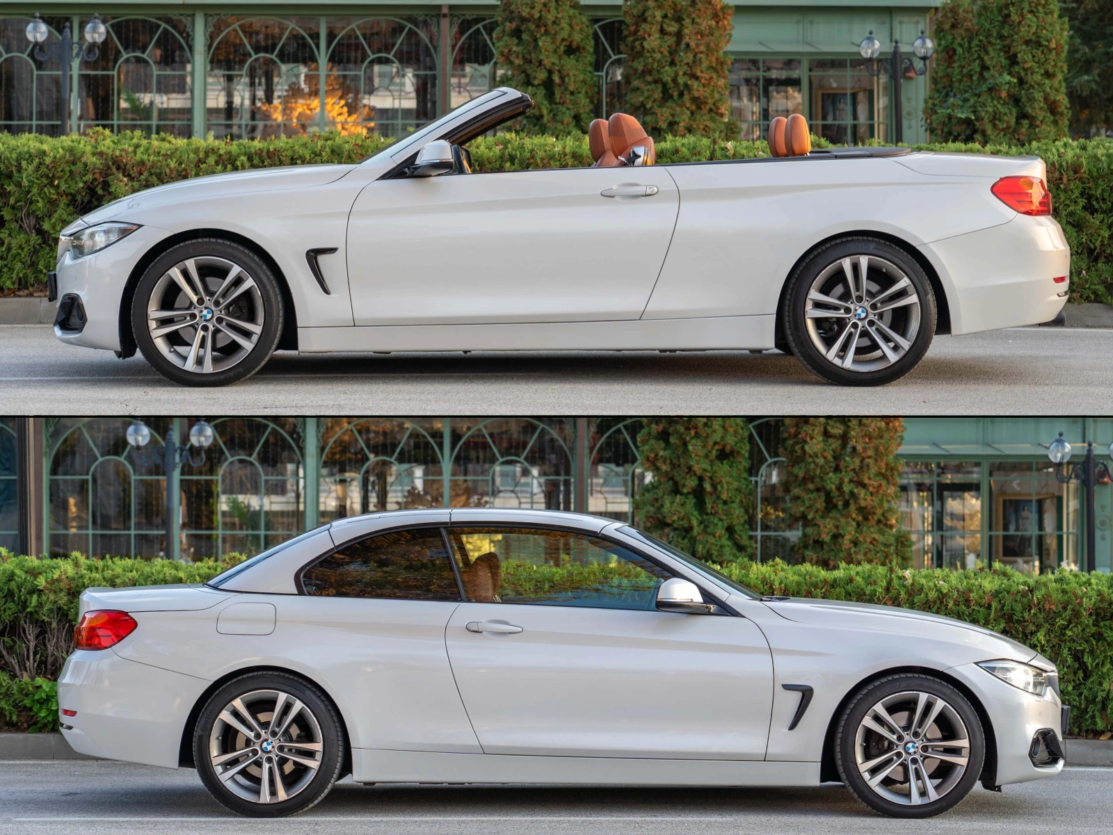 BMW 420 F33 M-SPORT Cabrio Hardtop Keyless Navi | Mobile.bg   5