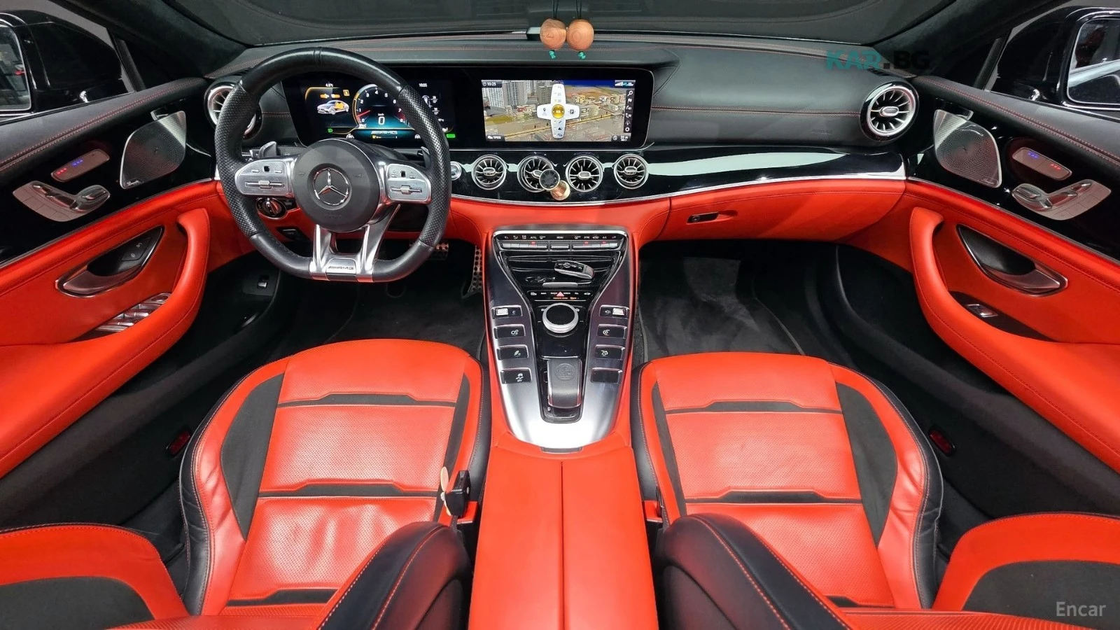 Mercedes-Benz AMG GT 43 4MATIC+ * HUD* КОЖА* ПАНО* ОБДУХВ* 360, снимка 6 - Автомобили и джипове - 55061895