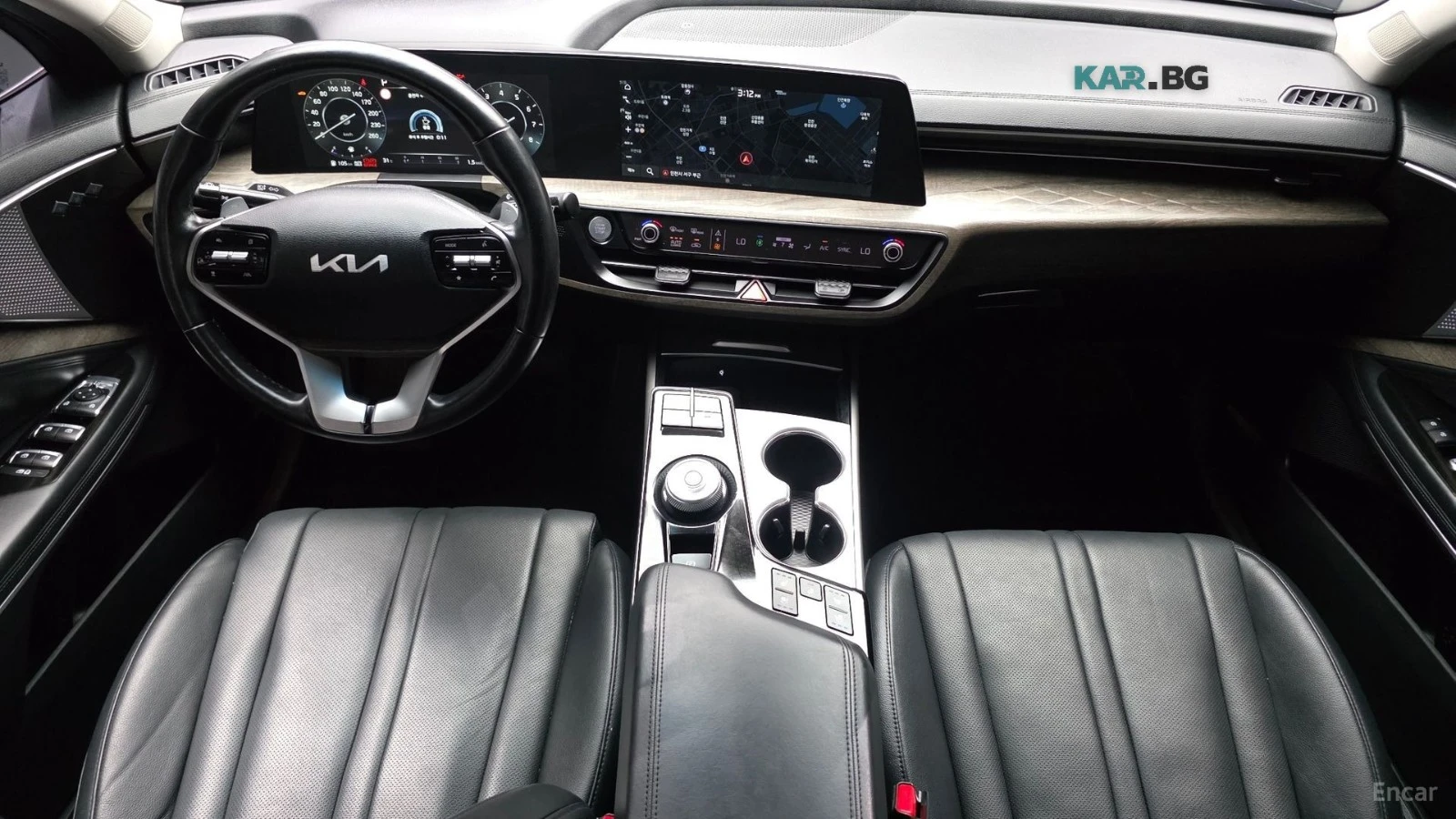 Kia K8 NOBLESSE MAX| 360| DISTO| 4-ОБУХ| MIRROR CAM| БЕЗ , снимка 10 - Автомобили и джипове - 56095955