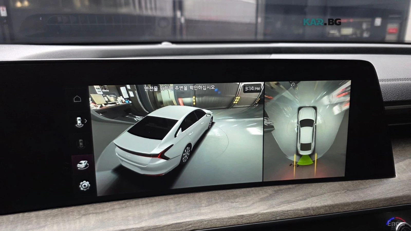 Kia K8 NOBLESSE MAX| 360| DISTO| 4-ОБУХ| MIRROR CAM| БЕЗ , снимка 13 - Автомобили и джипове - 56095955