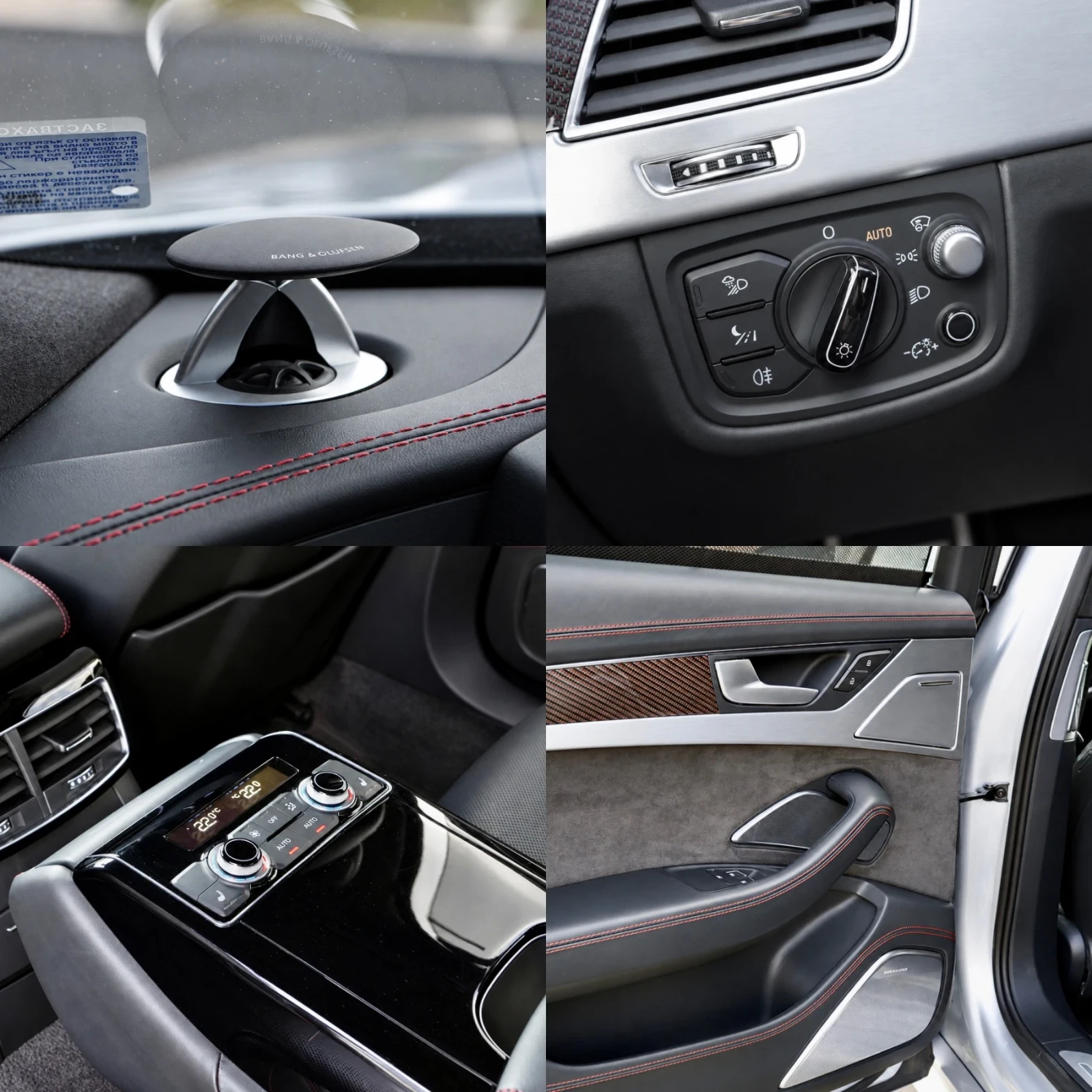 Audi S8 * Plus* Matrix* B&O* 360* Night* Distr* , снимка 17 - Автомобили и джипове - 56429744