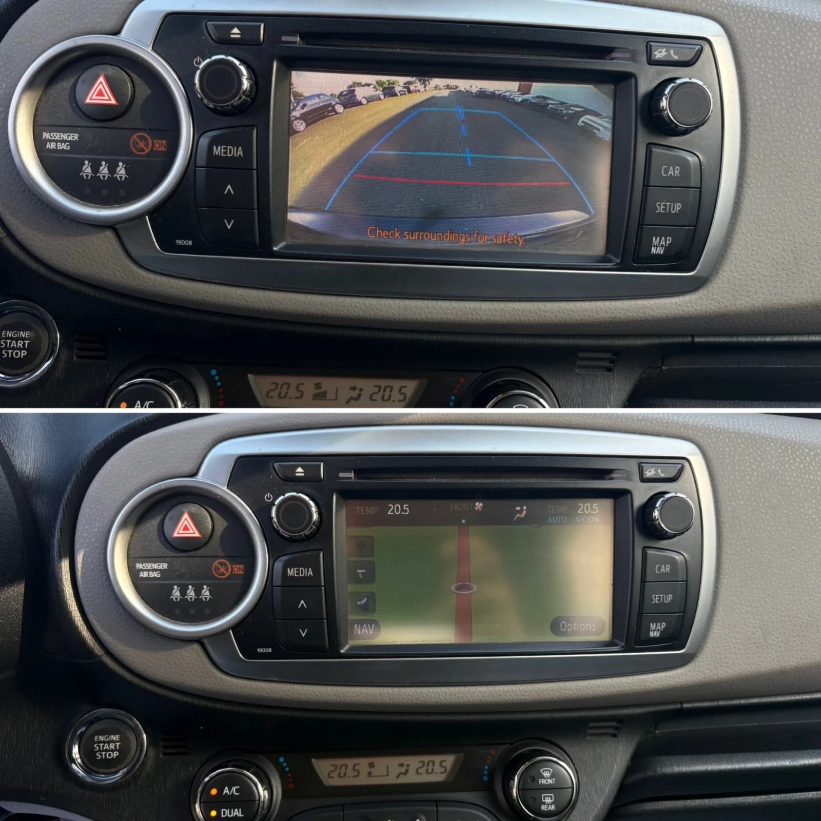 Toyota Yaris 1.4 90�� 6�� Navi* ������* Keyless* Panorama | Mobile.bg � ����������� 12