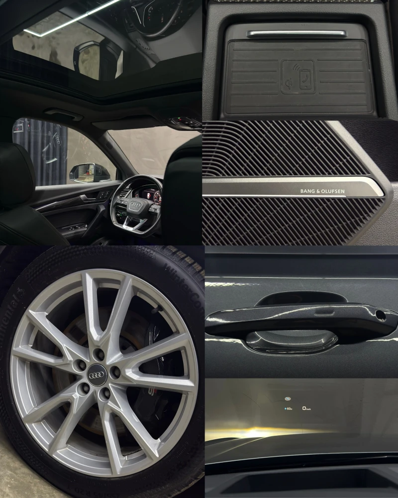 Audi SQ5 BiTDI/HUD/Distronic/Carbon/B&O/ПълнаСервизнаИст., снимка 13 - Автомобили и джипове - 53385647