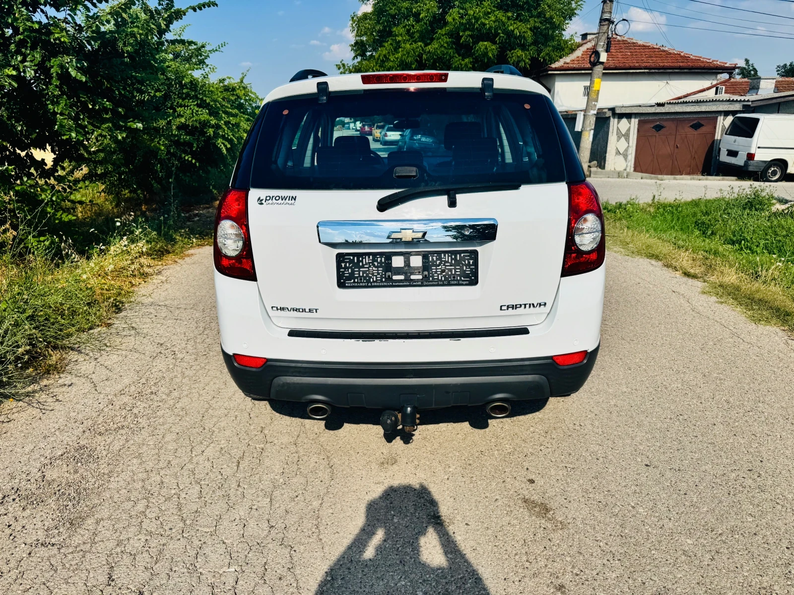 Chevrolet Captiva 2.4 Газ Бензин Бяла Перла топ състояние , снимка 4 - Автомобили и джипове - 55123102