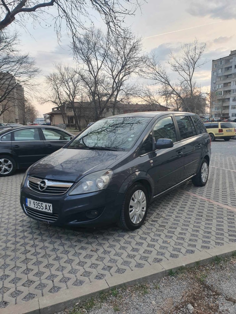 Opel Zafira 1.6 Турбо фабричен метан 150кс, снимка 8 - Автомобили и джипове - 45891839