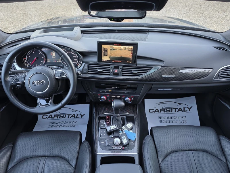 Audi A6 SLINE= FULL= ОБДУХВАНЕ, ХЕДЪП, АЛКАНТАРА, МАСАЖ, снимка 12 - Автомобили и джипове - 52803690