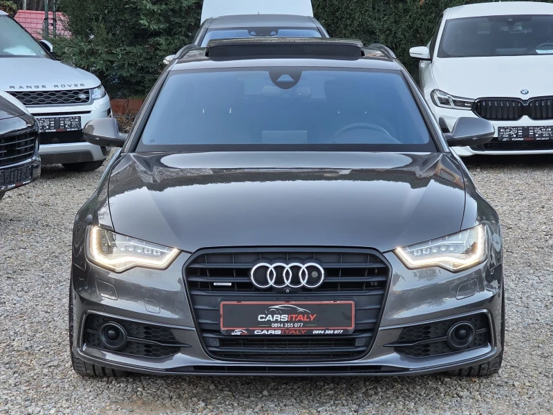 Audi A6 SLINE= FULL= ОБДУХВАНЕ, ХЕДЪП, АЛКАНТАРА, МАСАЖ, снимка 2 - Автомобили и джипове - 52803690