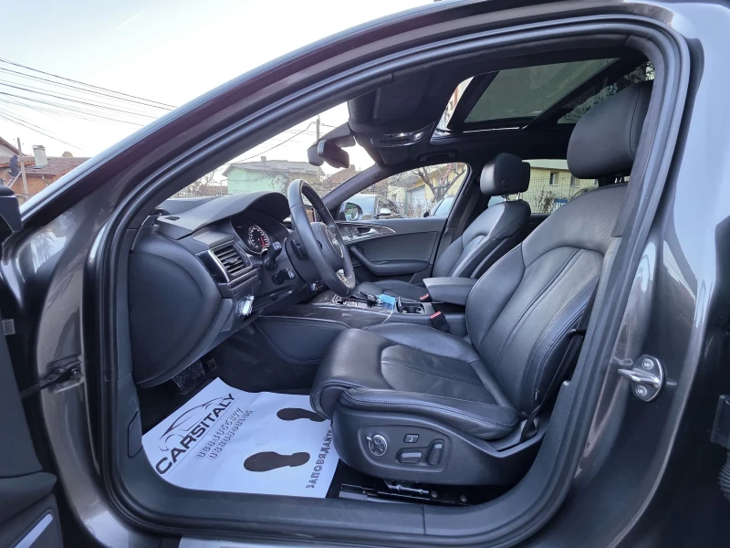 Audi A6 SLINE= FULL= ОБДУХВАНЕ, ХЕДЪП, АЛКАНТАРА, МАСАЖ, снимка 10 - Автомобили и джипове - 52803690