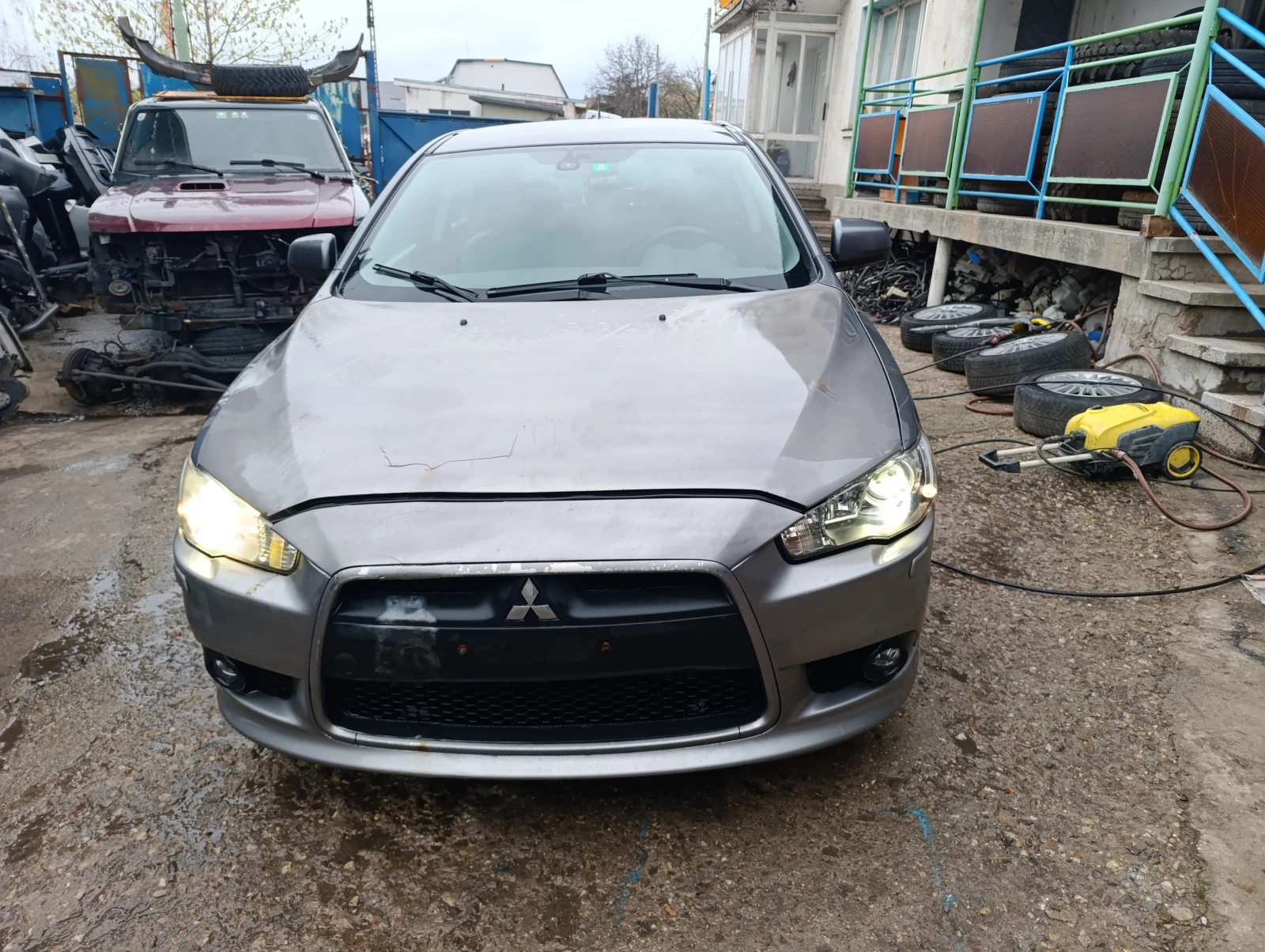 Mitsubishi Lancer 1.8 автомат , кожа ксенон , снимка 1