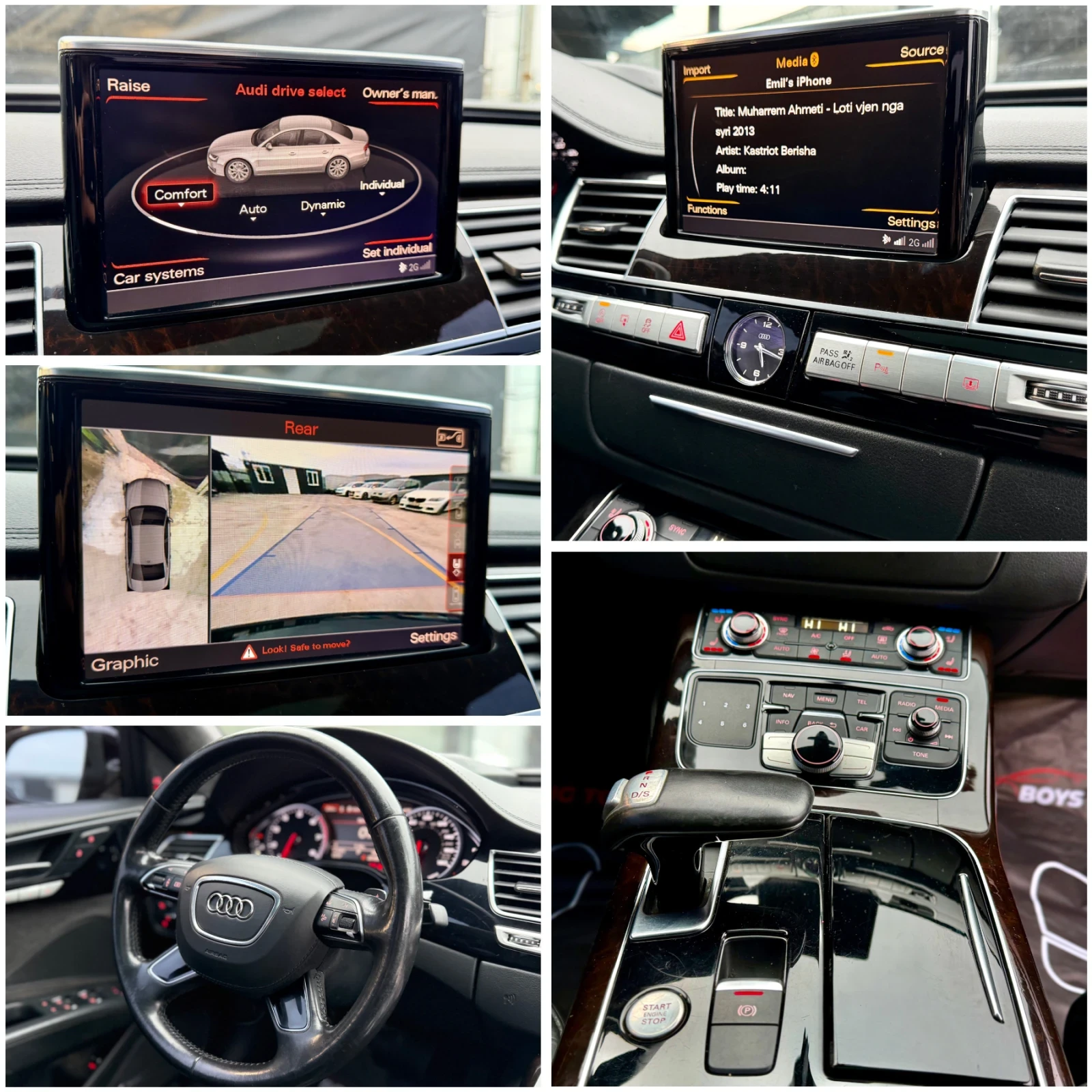 Audi A8 S8+ pack* 4.0TFSI* V8* ���������* ������* HeadUP*  | Mobile.bg � ����������� 14