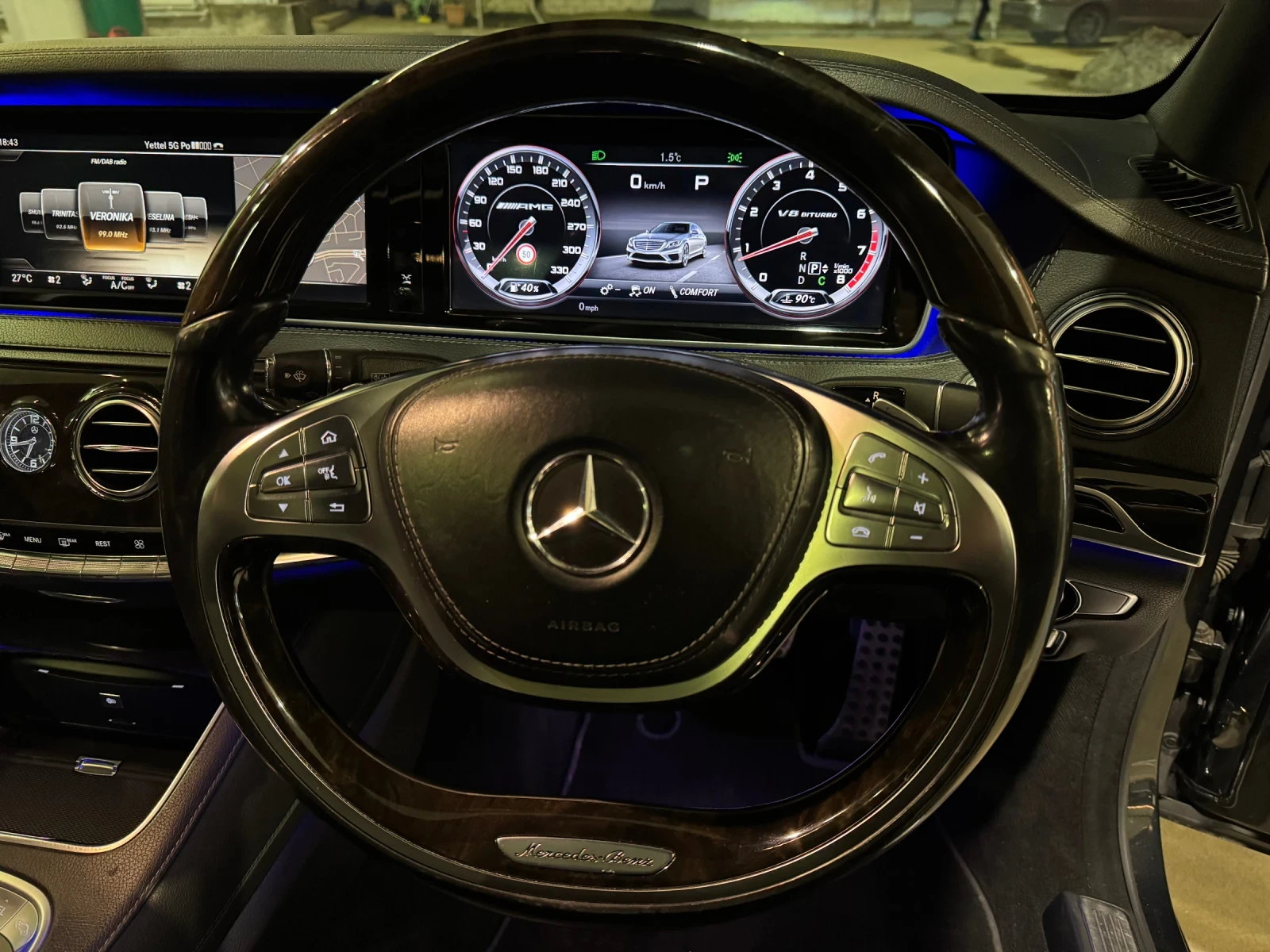 Mercedes-Benz S 350 D LONG AMG LINE , снимка 10 - Автомобили и джипове - 53717953