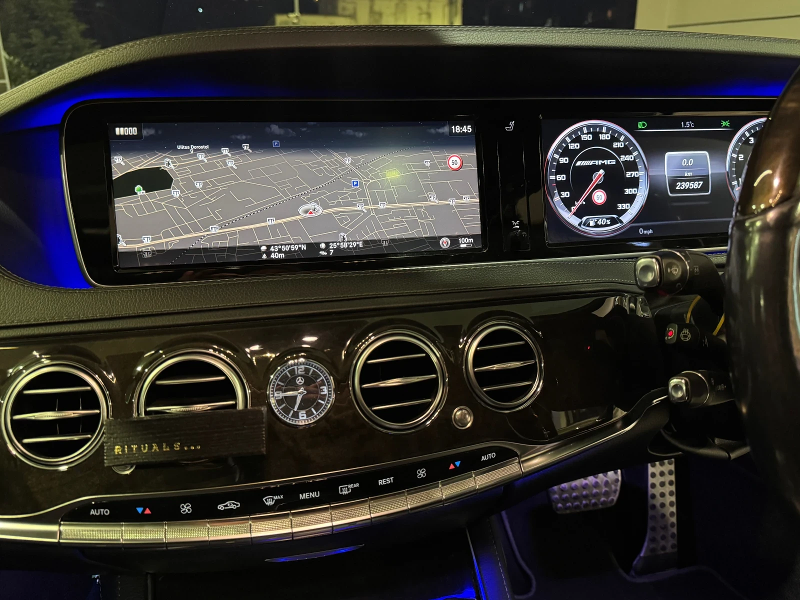 Mercedes-Benz S 350 D LONG AMG LINE , снимка 14 - Автомобили и джипове - 53717953