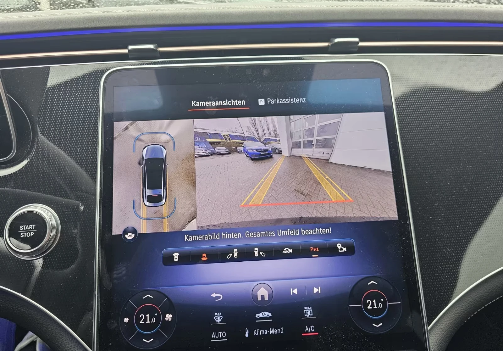 Mercedes-Benz EQS 450+ /ADVANCED/360HP/AIR/ACC/360/NAVI/177h, снимка 15 - Автомобили и джипове - 53987913