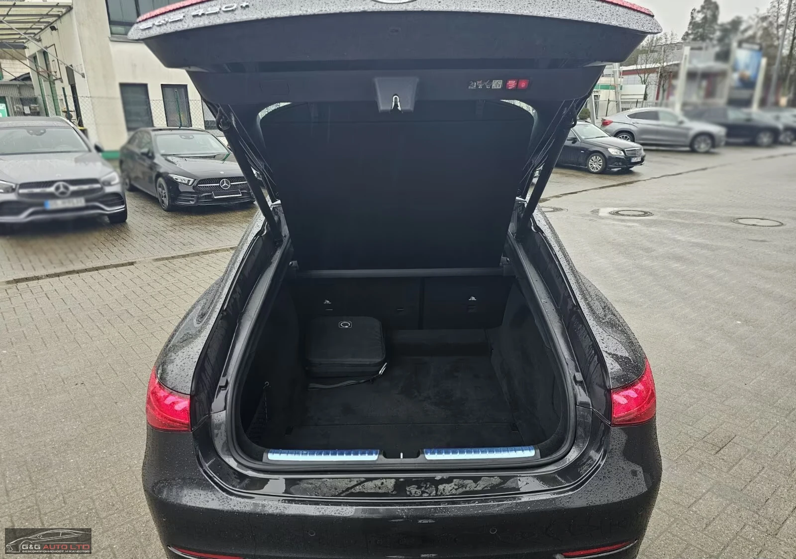 Mercedes-Benz EQS 450+ /ADVANCED/360HP/AIR/ACC/360/NAVI/177h, снимка 9 - Автомобили и джипове - 53987913