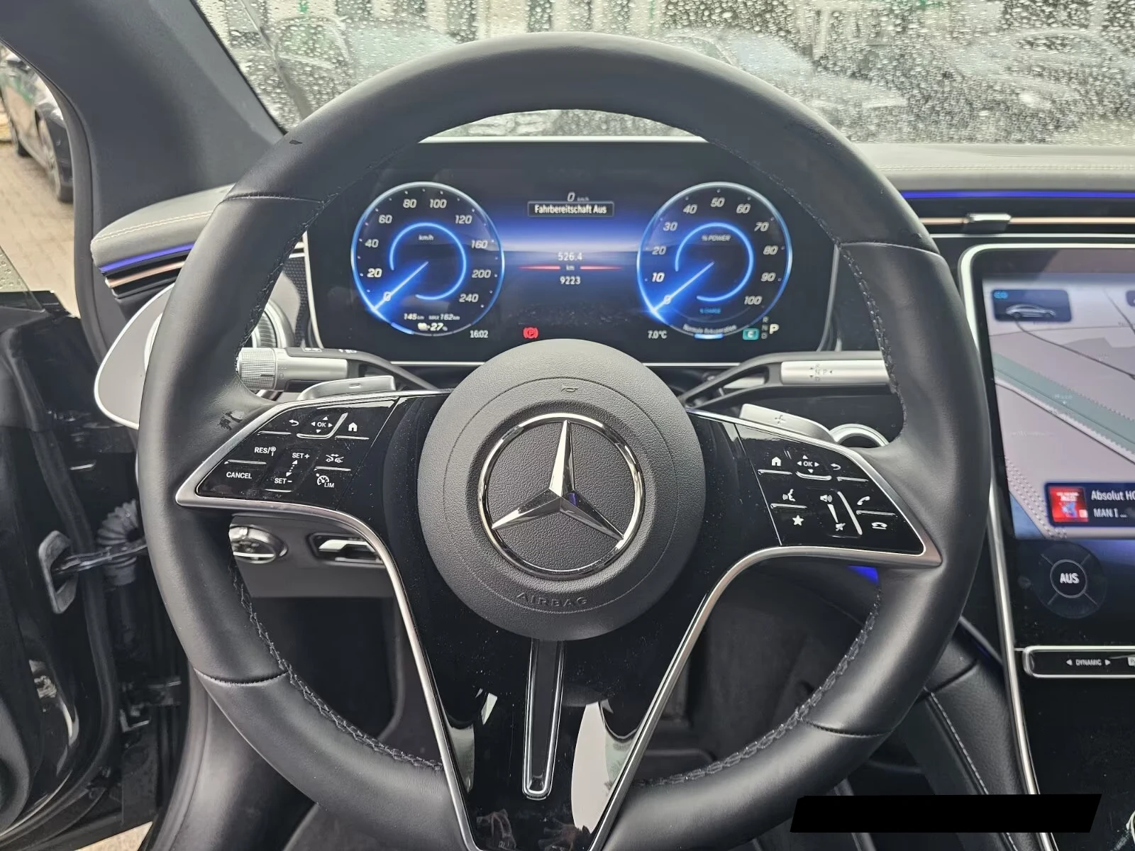Mercedes-Benz EQS 450+ /ADVANCED/360HP/AIR/ACC/360/NAVI/177h, снимка 11 - Автомобили и джипове - 53987913