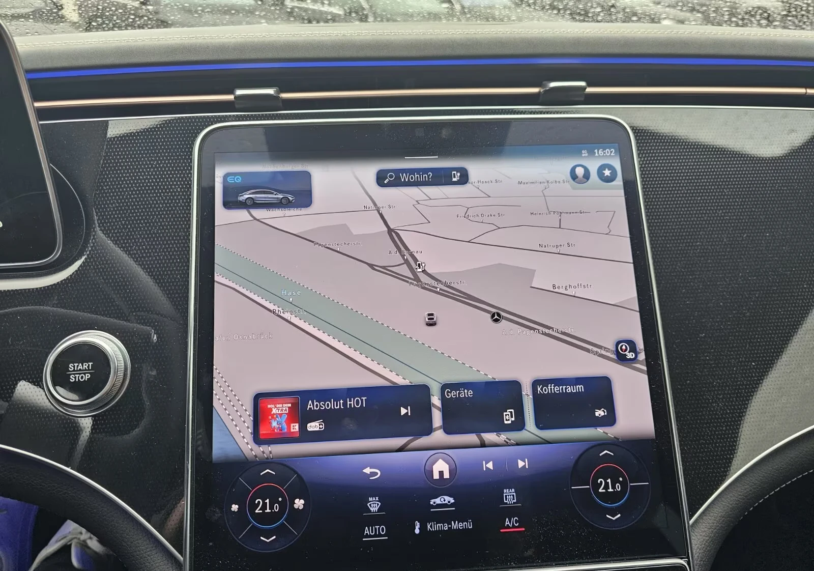 Mercedes-Benz EQS 450+ /ADVANCED/360HP/AIR/ACC/360/NAVI/177h, снимка 14 - Автомобили и джипове - 53987913