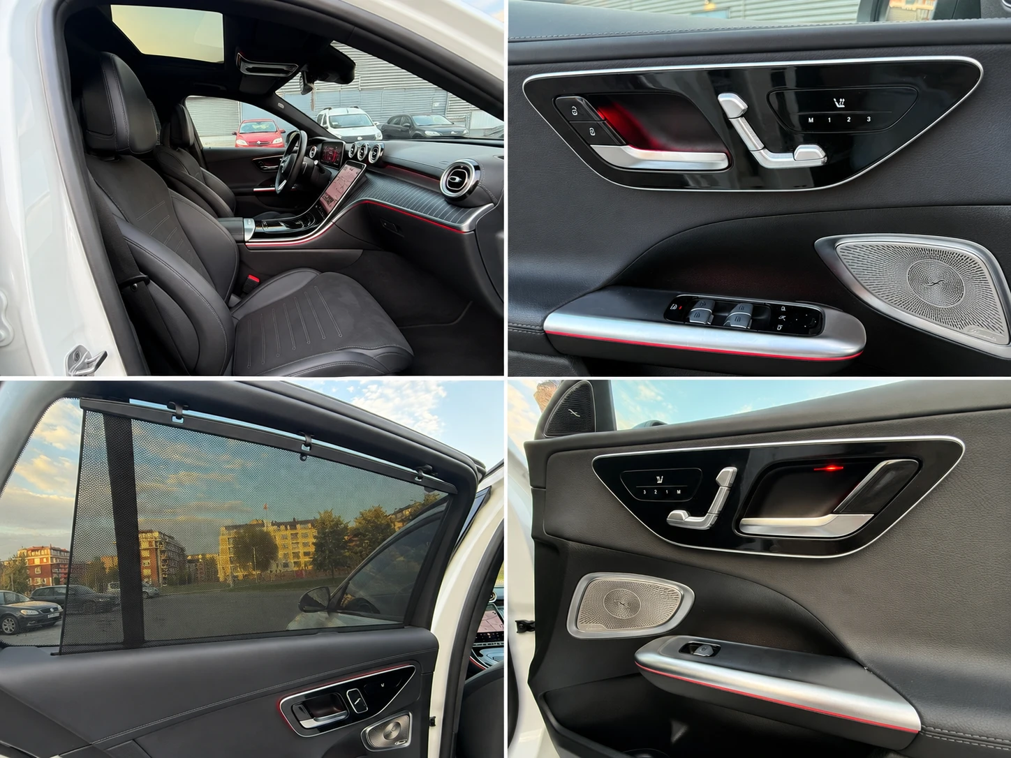 Mercedes-Benz C 300 Mercedes C300de AMG | Burmester | HUD | 360 | Plug, снимка 14 - Автомобили и джипове - 55574809