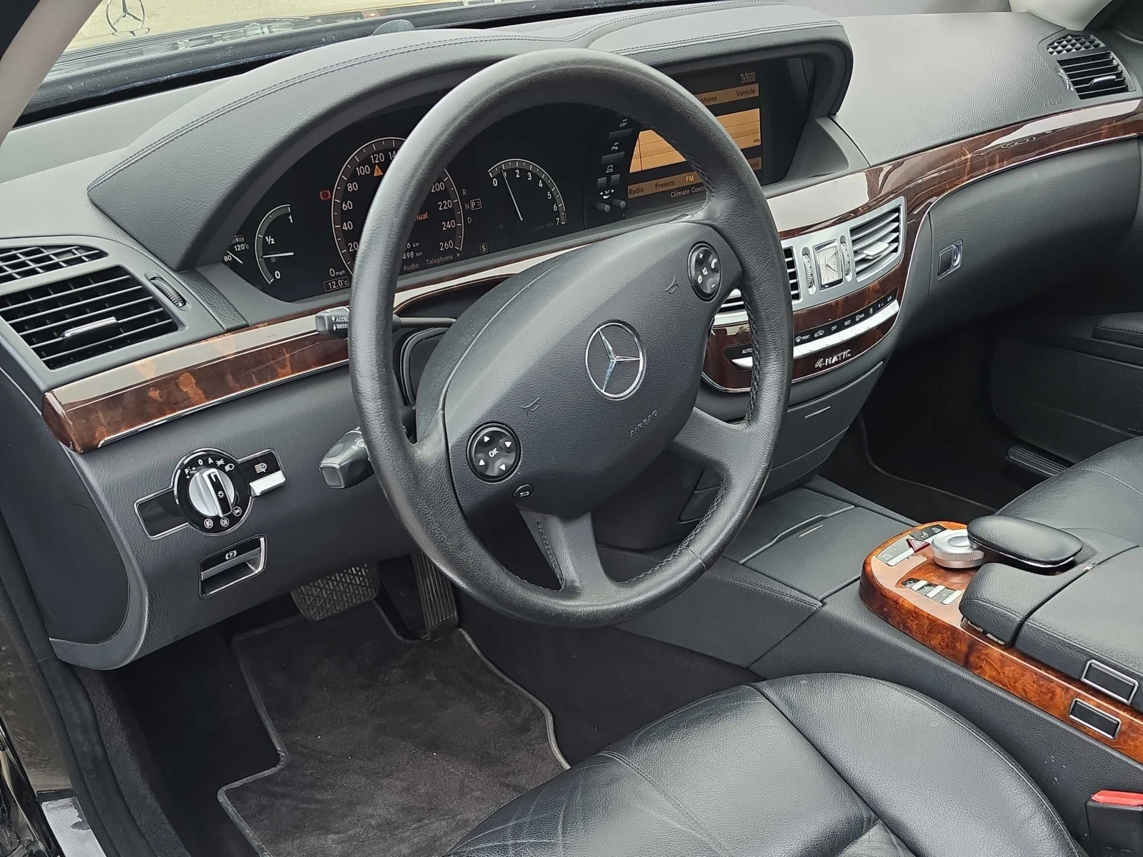 Mercedes-Benz S 550 * V8 * АВТОКРЕДИТ БЕЗ ПЪРВОНАЧАЛНА ВНОСКА* , снимка 5 - Автомобили и джипове - 55873421
