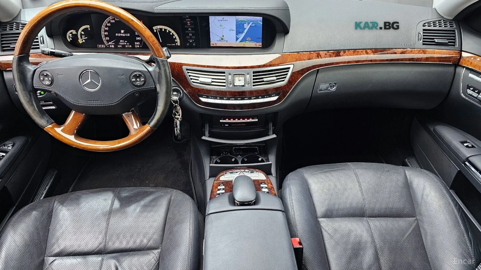Mercedes-Benz S 350 LONG* КОЖА* ОБДУХВ* НАВИ* ПАНО* КАМЕРА, снимка 5 - Автомобили и джипове - 55891752
