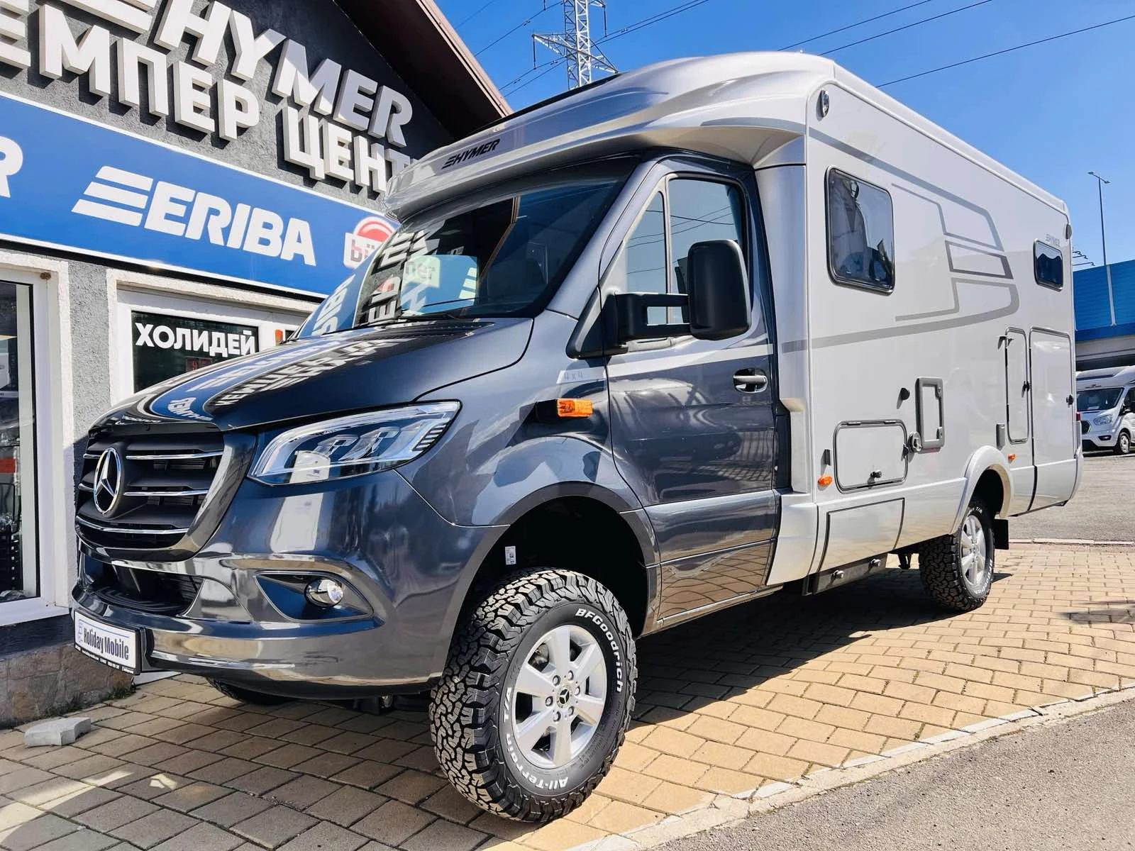 Кемпер HYMER / ERIBA 4X4 ML T CrossOver 3500 кг.