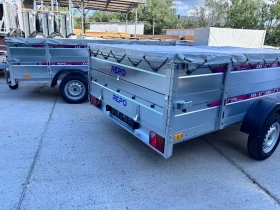 За автомобил Agados Repo Trailers Cargo 3м X 1.60м Х 0.6м ДВОЙНИ КАНАТ, снимка 9