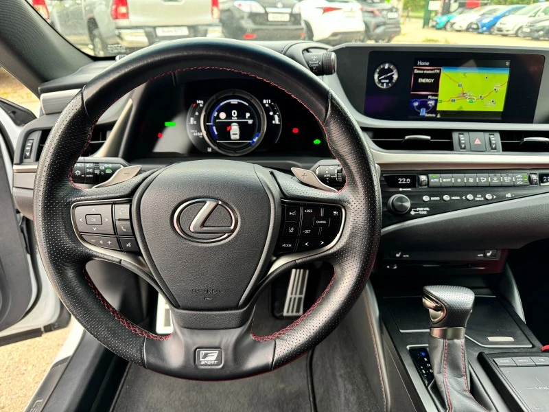 Lexus ES 300h 2.5h 70000км. F-Sport 218k.с Гаранция , снимка 9 - Автомобили и джипове - 44491112