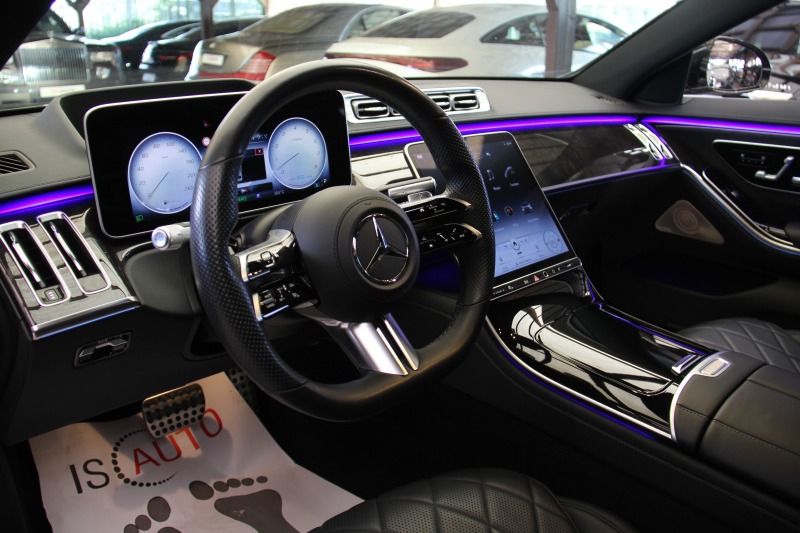 Mercedes-Benz S 500 LONG/AMG/Burmester/Virtual/Panorama/RSE/, снимка 7 - Автомобили и джипове - 45716446