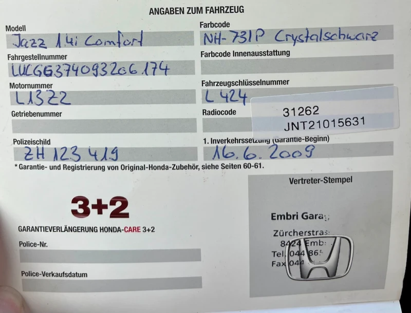 Honda Jazz 1.4i, снимка 13 - Автомобили и джипове - 52822331