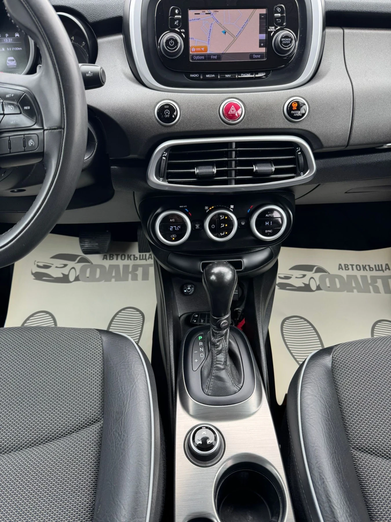 Fiat 500X 1.4i/4x4/ГАЗ/NAVI/РЕАЛНИ КМ ! ! ! , снимка 7 - Автомобили и джипове - 54208295
