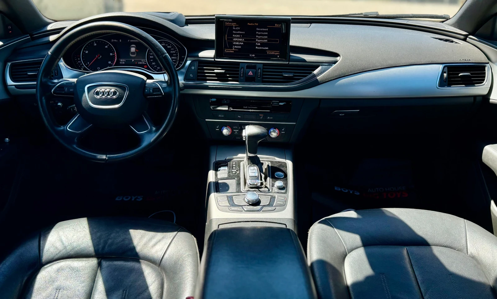 Audi A7 3.0TDI* HeadUP* Подгрев* МъртваТочка* КАМЕРА* ТОР*, снимка 11 - Автомобили и джипове - 54746372