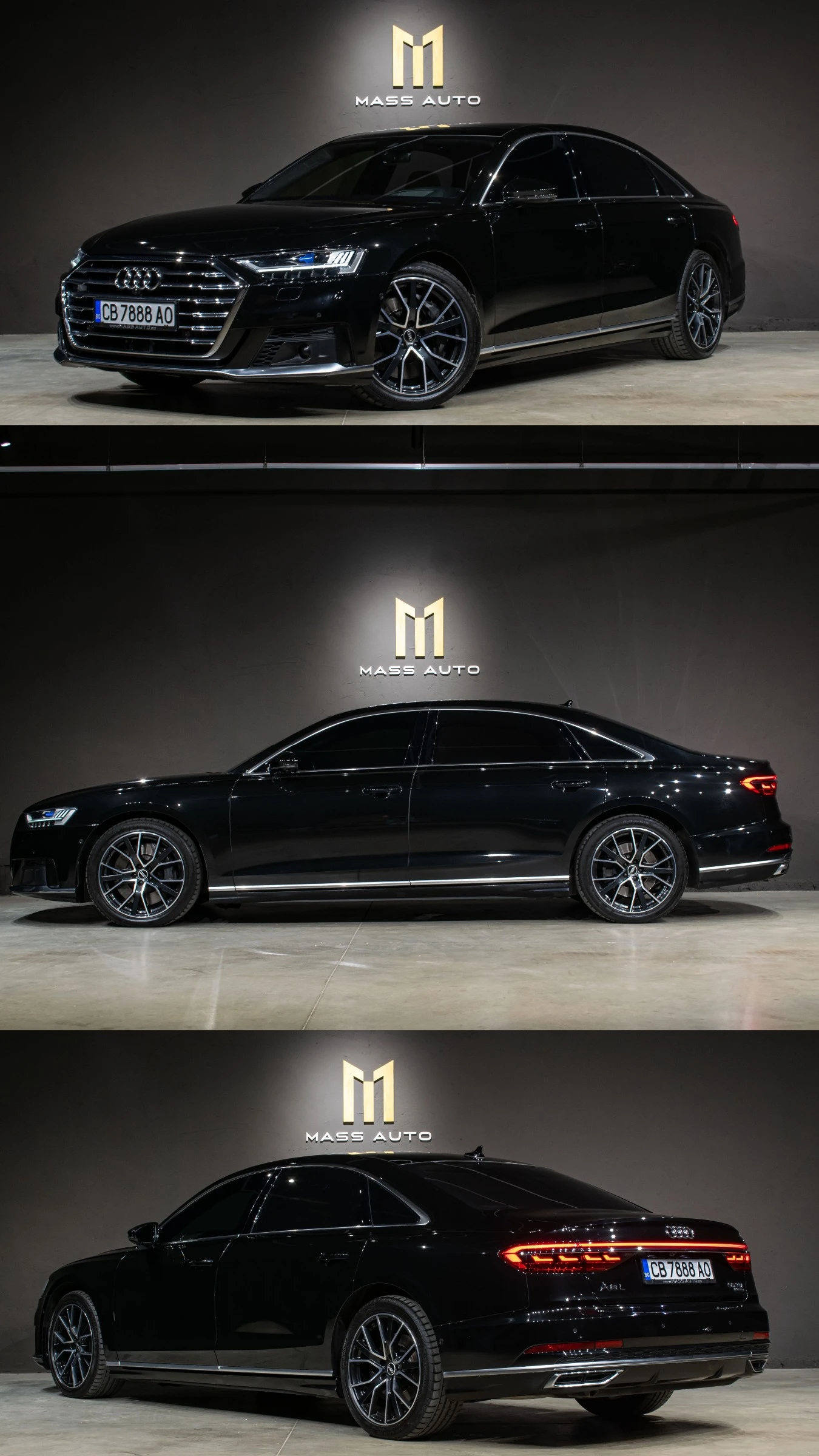 Audi A8 60TDI/Long/4.0V8TDI/S-Line/Laser/B&O/OLED | Mobile.bg � ����������� 3