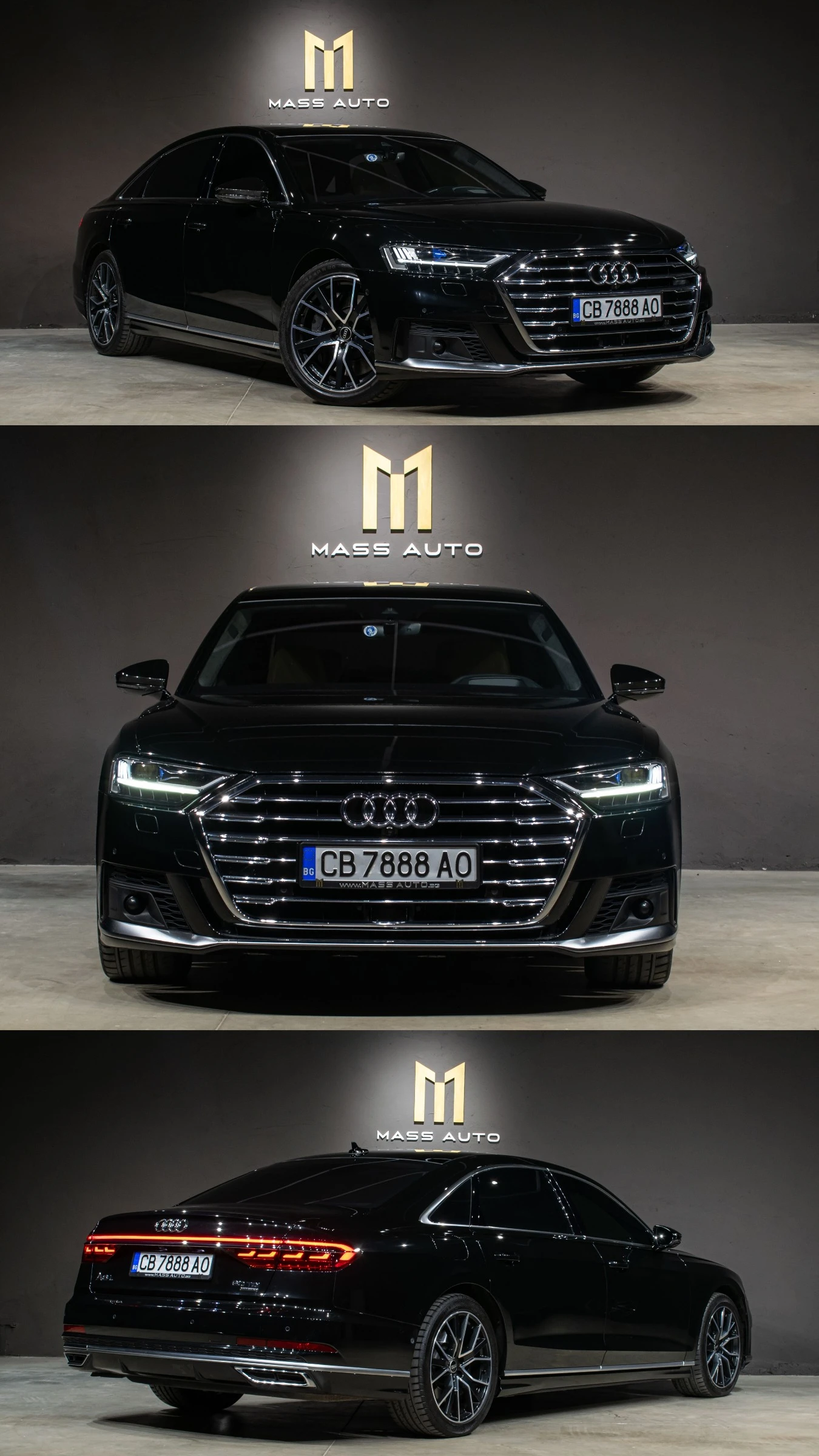 Audi A8 60TDI/Long/4.0V8TDI/S-Line/Laser/B&O/OLED | Mobile.bg � ����������� 2