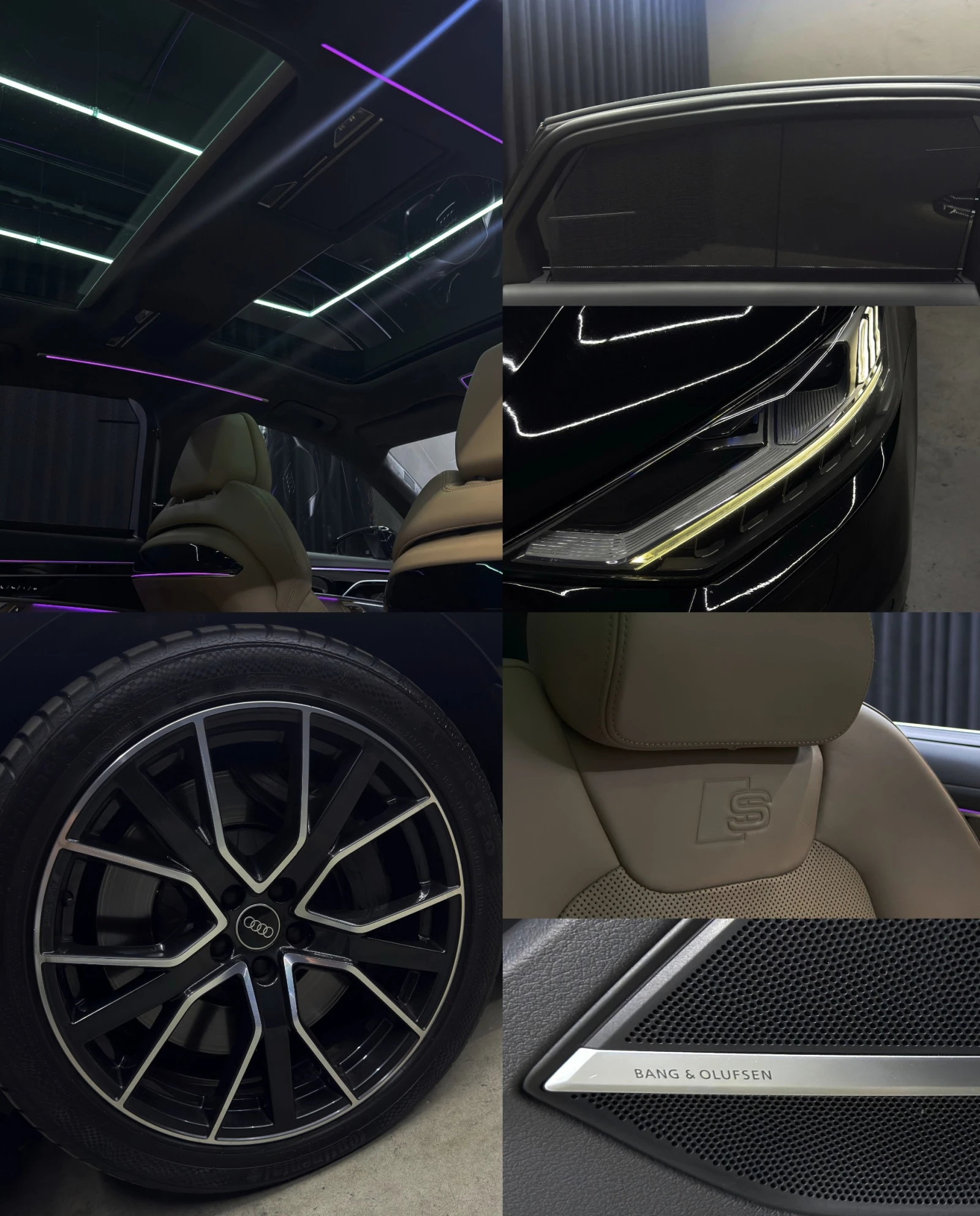 Audi A8 60TDI/Long/4.0V8TDI/S-Line/Laser/B&O/OLED | Mobile.bg � ����������� 14