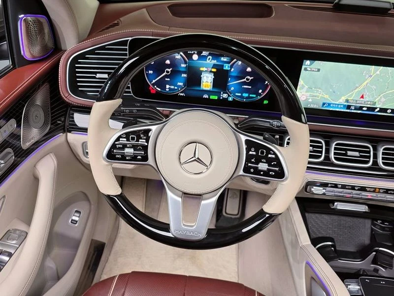 Mercedes-Benz GLS Maybach GLS600 4MATIC| 550к.с.| ВКЛ.ТЕХНОТЕСТ, снимка 13 - Автомобили и джипове - 55298707