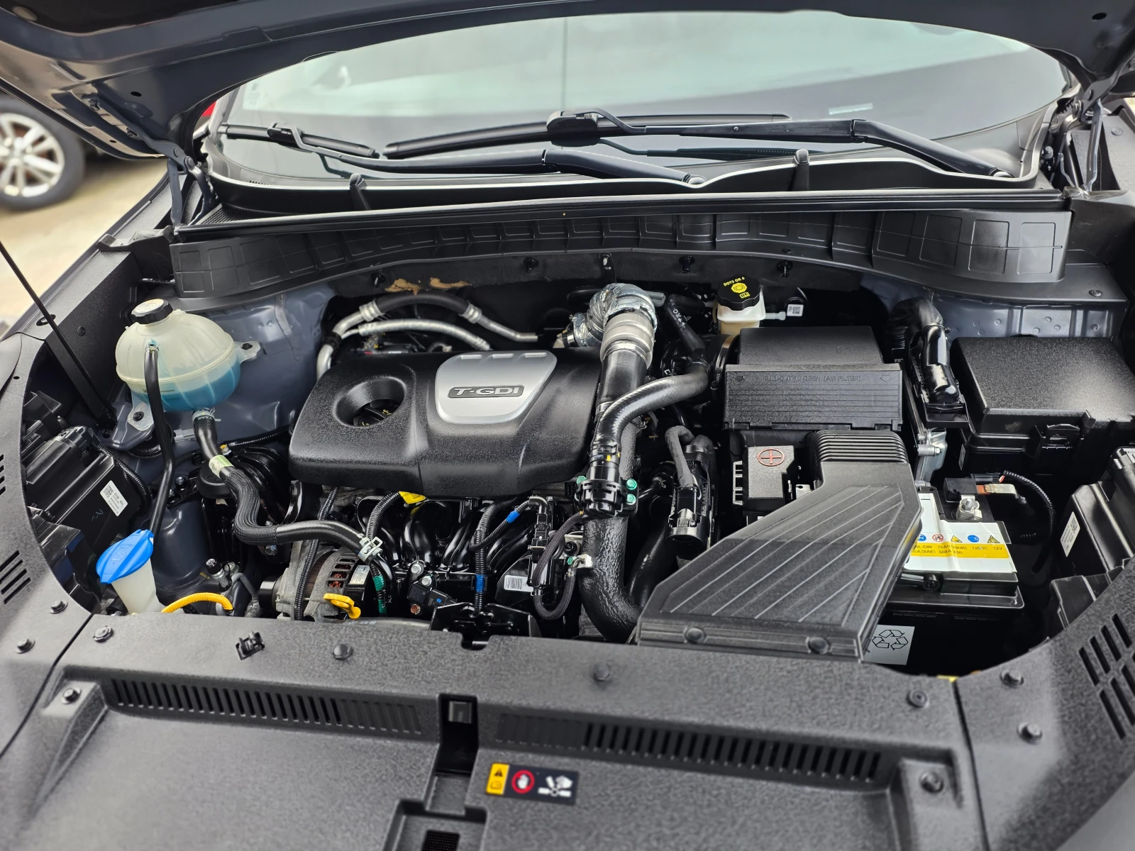 Hyundai Tucson 1.6 T-GDI 177к.с EURO 6d-4x4 -АВТОМАТИК-ШВЕЙЦАРИЯ, снимка 17 - Автомобили и джипове - 53540862