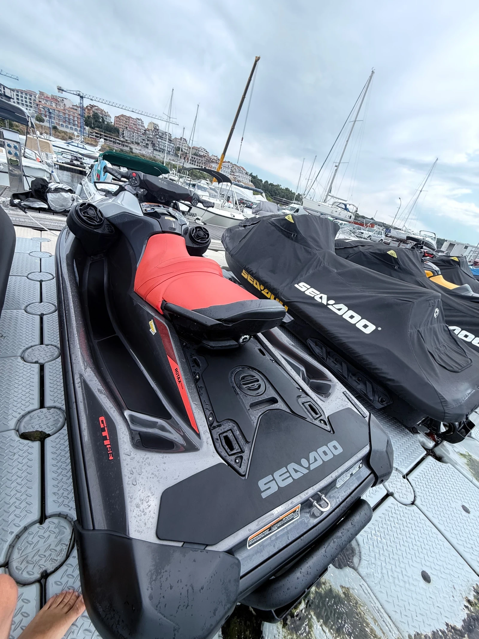 Джет Bombardier Sea Doo GTI SE 170, снимка 6 - Воден транспорт - 55405467