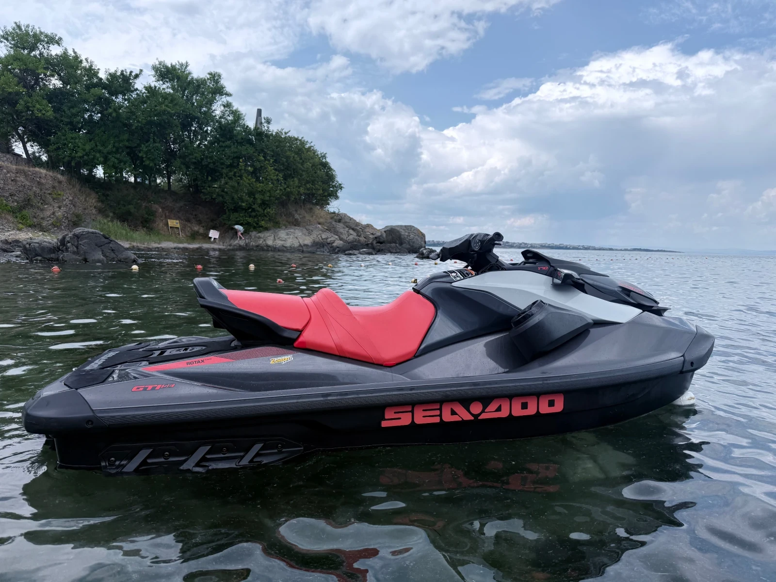 Джет Bombardier Sea Doo GTI SE 170, снимка 3 - Воден транспорт - 55405467