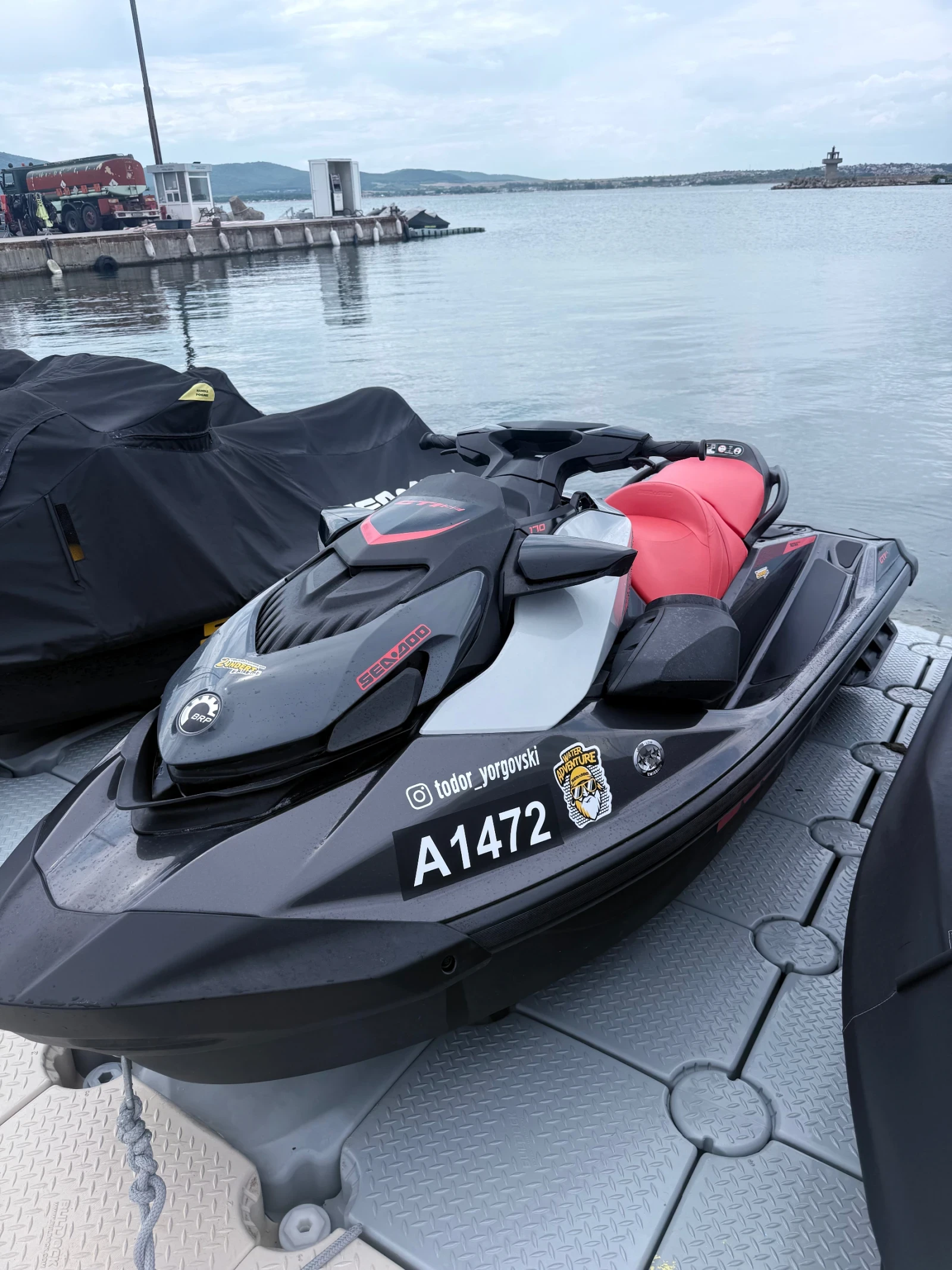 Джет Bombardier Sea Doo GTI SE 170, снимка 4 - Воден транспорт - 55405467