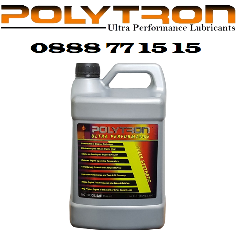 POLYTRON SAE 10W30 - Полусинтетично моторно масло - интервал на смяна 25 000км., снимка 2 - Части - 35902636