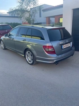 Mercedes-Benz C 350 AMG, 4x4, 7g троник+ пера, Harman Kardon, снимка 15