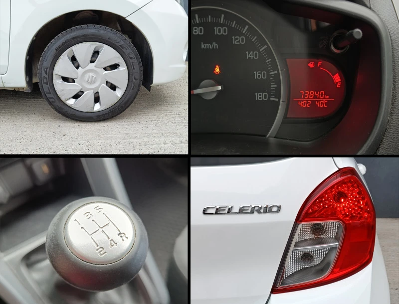 Suzuki Celerio 1.0 73000km, снимка 11 - Автомобили и джипове - 46563898