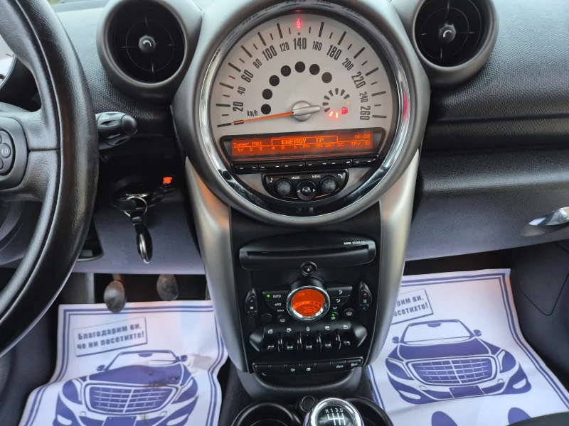 Mini Cooper 1.6D 111k.s, снимка 14 - Автомобили и джипове - 52352551