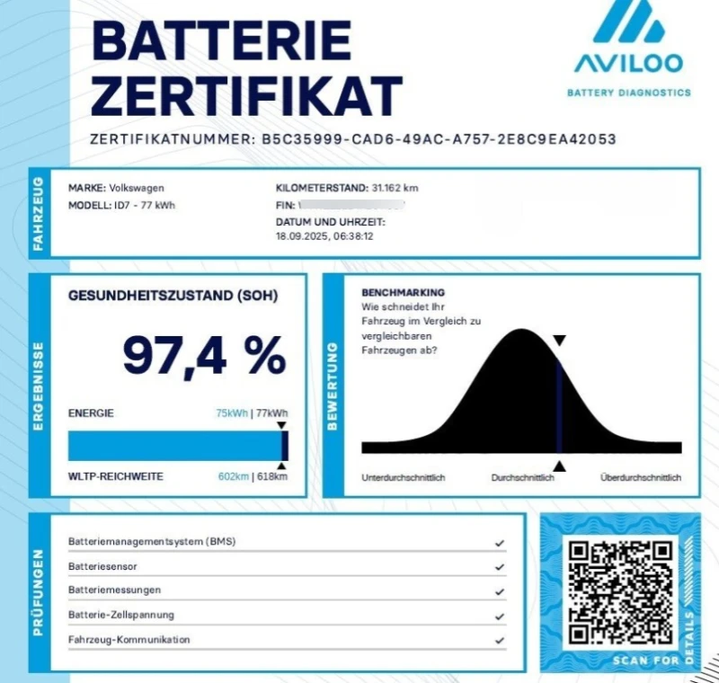 VW ID.7 82 kWh Pro/Head-UP/Pano/Масаж/Подгрев/Обдух/Karman, снимка 17 - Автомобили и джипове - 53168785