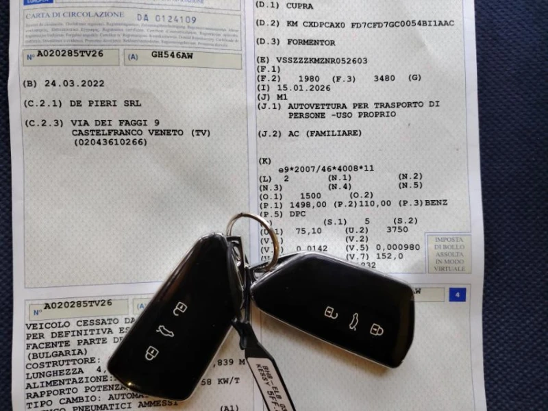 Cupra Formentor 2022гDSG-1.5TSi-150кс-82хил.км, снимка 17 - Автомобили и джипове - 53204288