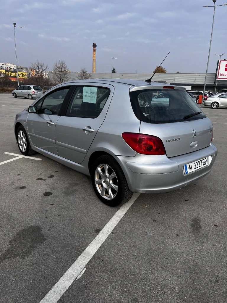 Peugeot 307 2.0HDI 110кс, снимка 6 - Автомобили и джипове - 49184212